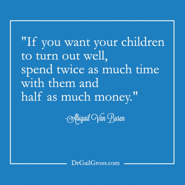 Spend time with your children