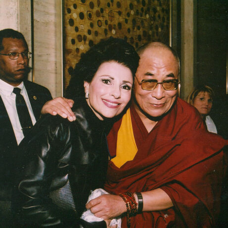 Dr. Gross and his holiness the Dalai Lama